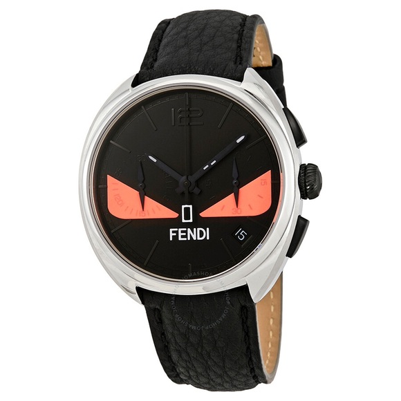 Fendi Other - FENDI Momento Chronograph Black Men's Watch